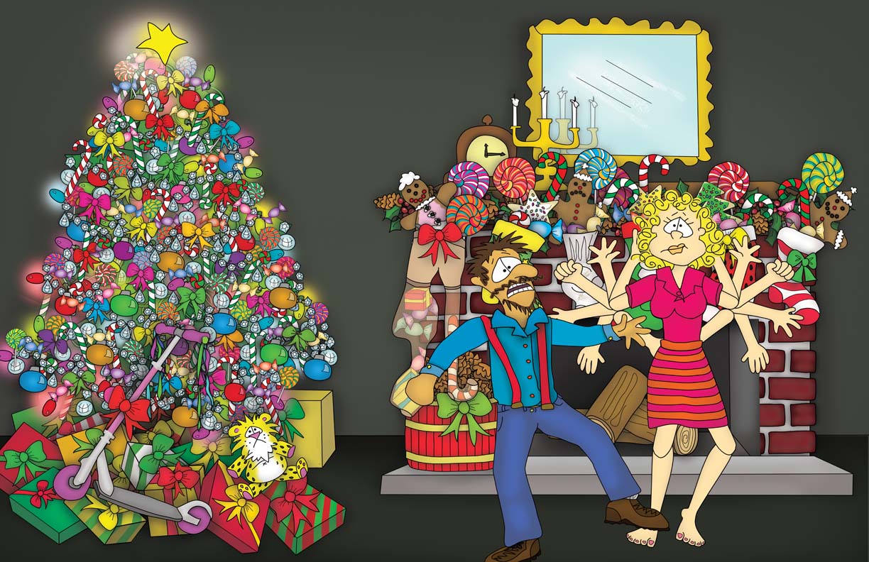 Bizzy Buddies - The Night Before Christmas Lorraine Day