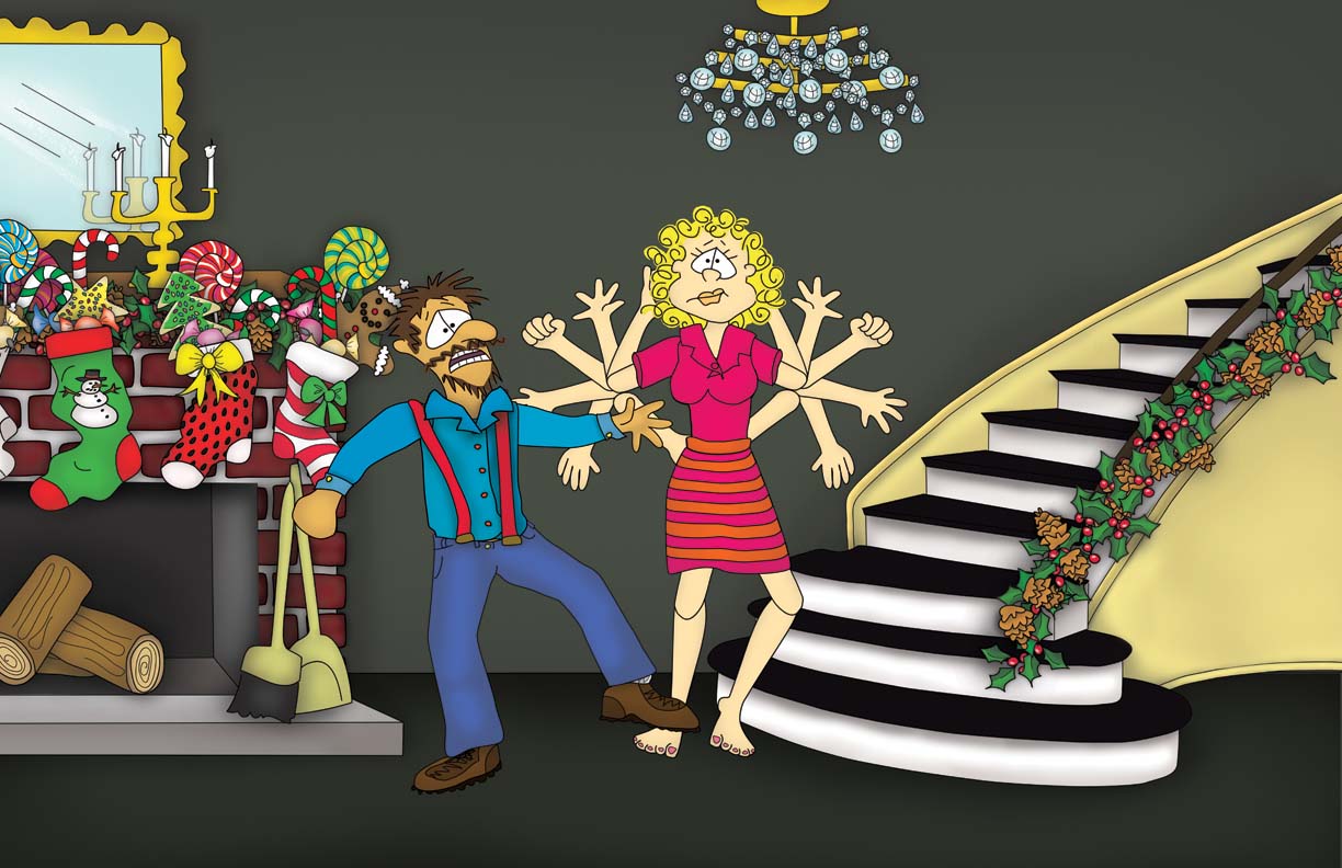 Bizzy Buddies - The Night Before Christmas Lorraine Day