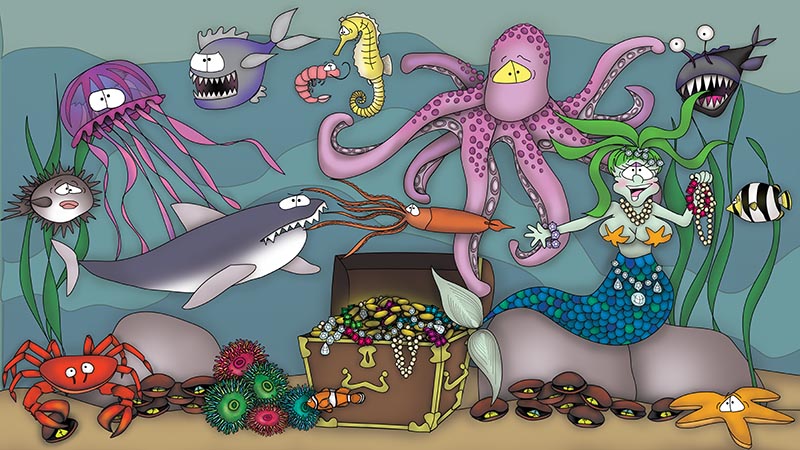 The Greedy Little Mermaid Bizzy Buddies Snail's Pace Productions