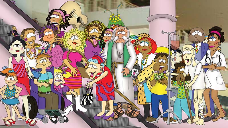 Inside the Leekville Mall Bizzy Buddies Snail's Pace Productions