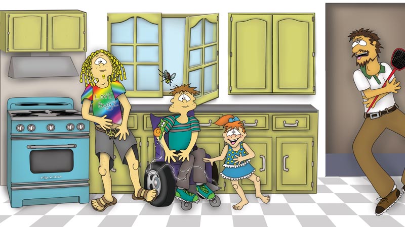 Pleasant Facade Estates The Bizzy Buddies Snail's Pace Productions Vuja Day Artist Author Comedy