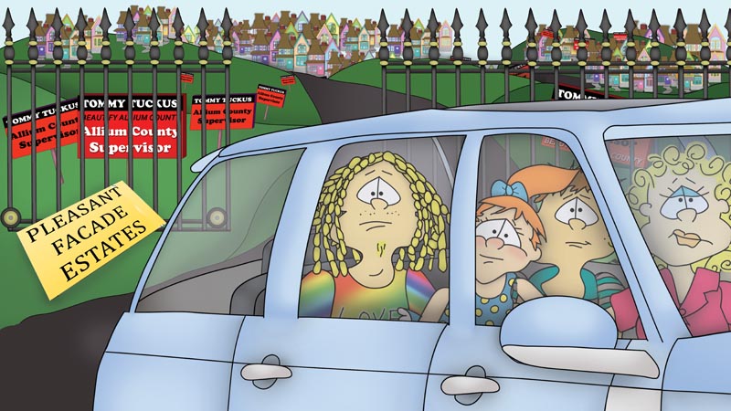 Pleasant Facade Estates The Bizzy Buddies Snail's Pace Productions Vuja Day Artist Author Comedy
