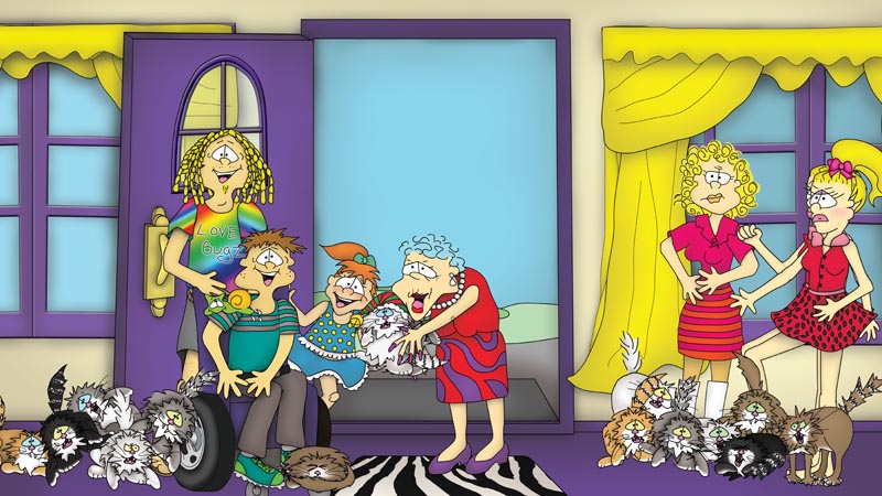 Pleasant Facade Estates The Bizzy Buddies Snail's Pace Productions Vuja Day Artist Author Comedy