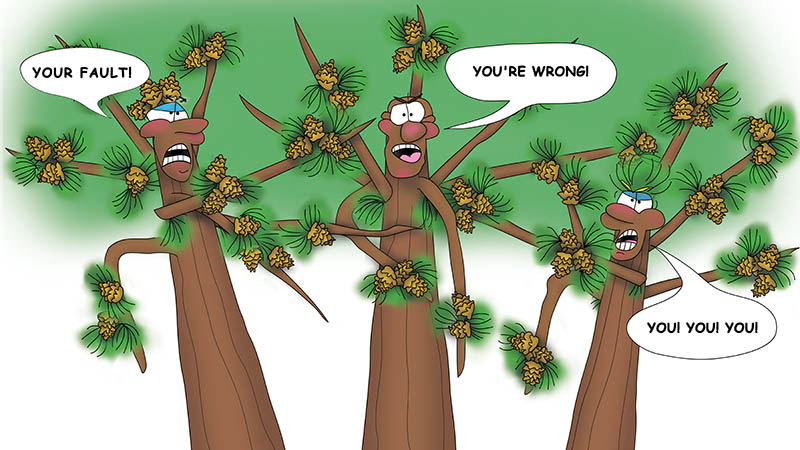 Bizzy Buddies - The Three Tree Brothers - multi lingual childrens stories english french italian spanish german portuguese