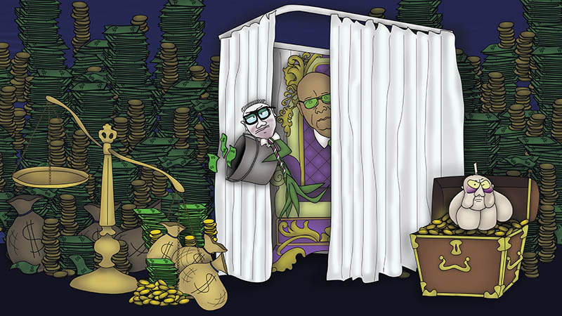 The Bizzy Buddies Snail's Pace Productions Humorous Illustrated Stories Behind The Curtain