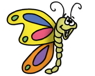 The Bizzy Buddies Snail's Pace Productions Humorous Illustrated Stories Vuja Day Artist Illustrator Butterflies From The Angels