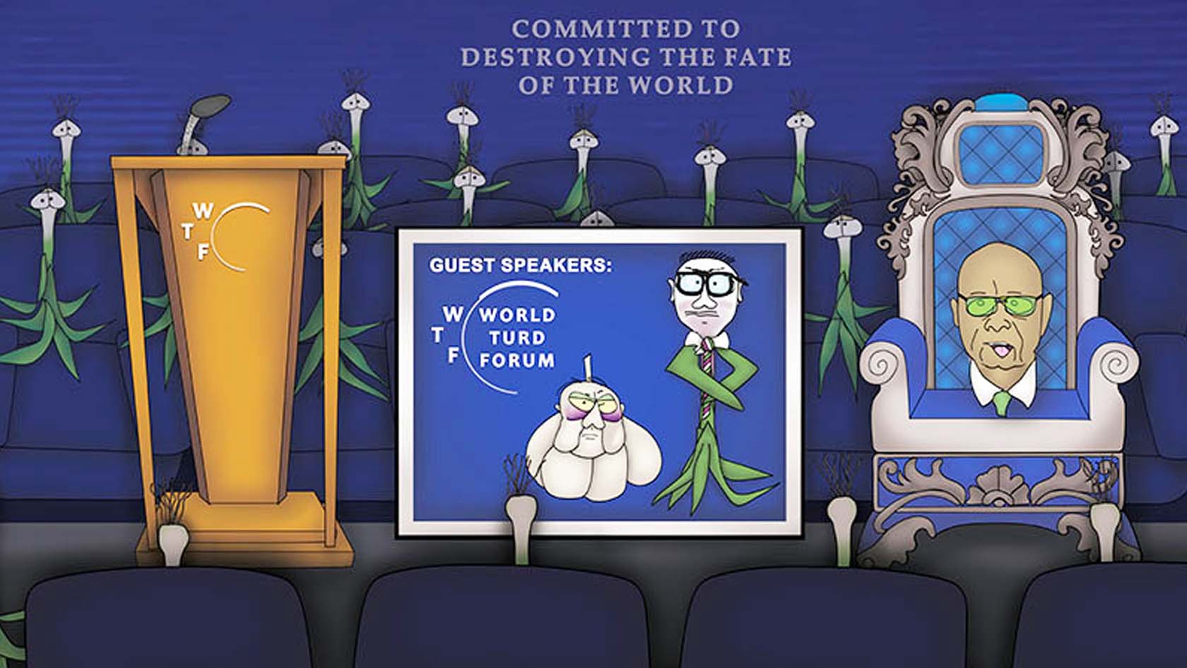 The Bizzy Buddies Snail's Pace Productions Humorous Illustrated Stories The New World Disorder