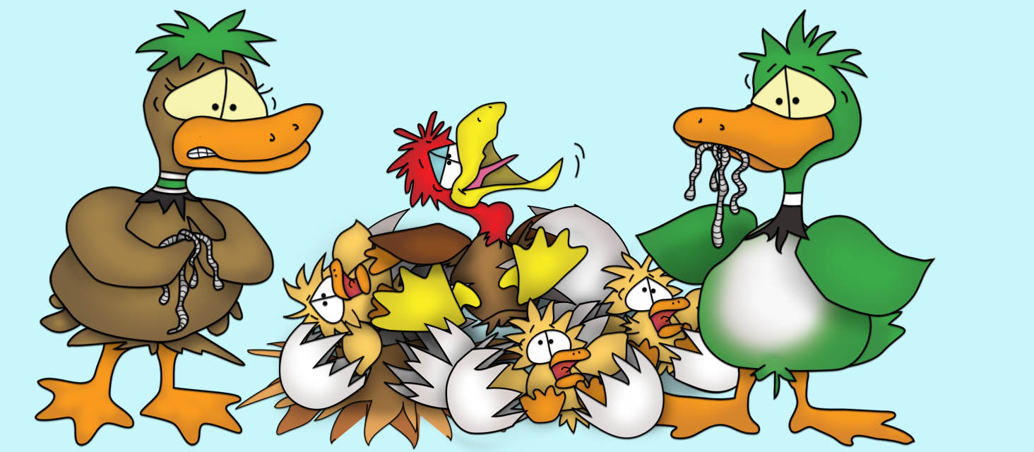 The Aesthetically Challenged Duckling The Bizzy Buddies Snail's Pace Productions Vuja Day Comedian Writer Artist