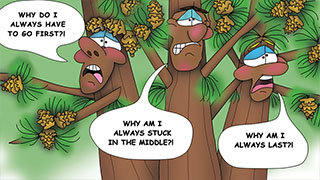 The Bizzy Buddies Snail's Pace Productions Humorous Illustrated Human Cartoons by Vuja Day Comedy Writer Illustrator