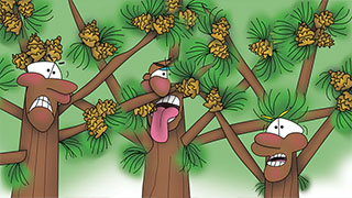 The Bizzy Buddies Snail's Pace Productions Humorous Illustrated Human Cartoons by Vuja Day Comedy Writer Illustrator