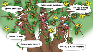 The Bizzy Buddies Snail's Pace Productions Humorous Illustrated Story Portuguese Language English Translation