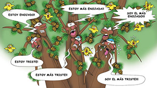 The Bizzy Buddies Snail's Pace Productions Humorous Illustrated Story Spanish Language English Translation