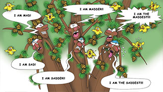 The Bizzy Buddies Snail's Pace Productions Humorous Illustrated Human Cartoons by Vuja Day Comedy Writer Illustrator