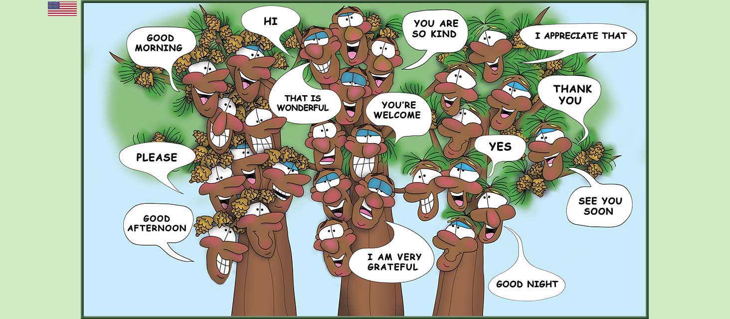 Bizzy Buddies Snail's Pace Productions The Three Tree Brothers Educational Illustrated Stories Multi Lingual Languages