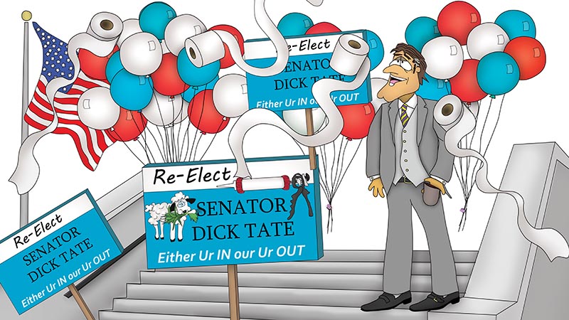 Bizzy Buddies - The Senator's New Clothes Snail's Pace Productions Vuja Day Writer Illustrator