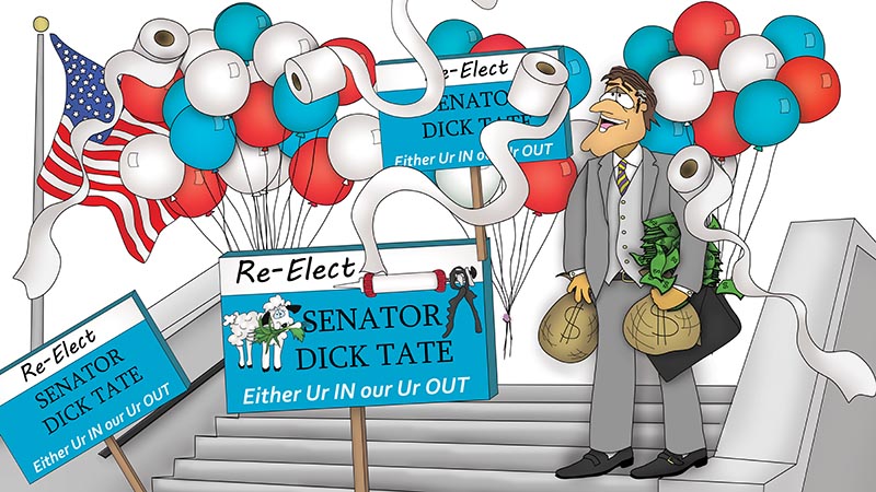 Bizzy Buddies - The Senator's New Clothes Snail's Pace Productions Vuja Day Writer Illustrator