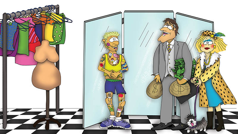 Bizzy Buddies - The Senator's New Clothes Snail's Pace Productions Vuja Day Writer Illustrator