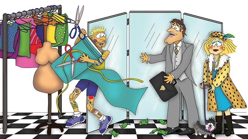 Bizzy Buddies - The Senator's New Clothes Snail's Pace Productions Vuja Day Writer Illustrator