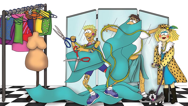 Bizzy Buddies - The Senator's New Clothes Snail's Pace Productions Vuja Day Writer Illustrator