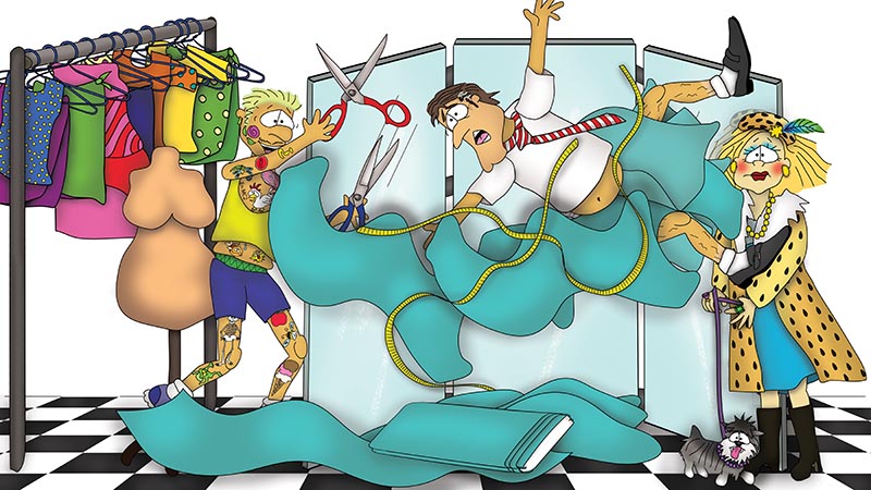 Bizzy Buddies - The Senator's New Clothes Snail's Pace Productions Vuja Day Writer Illustrator