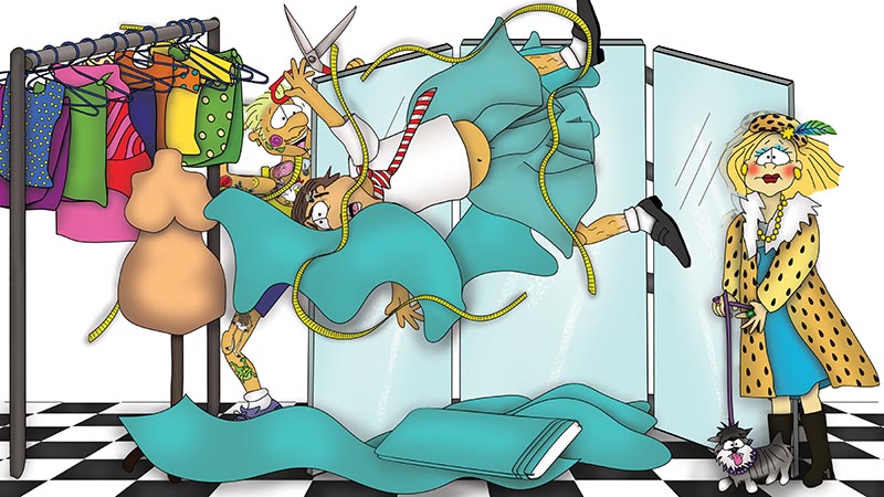 Bizzy Buddies - The Senator's New Clothes Snail's Pace Productions Vuja Day Writer Illustrator