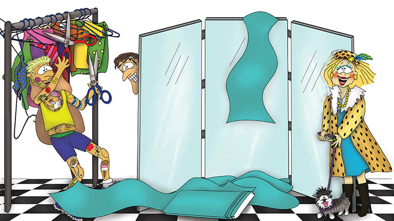 Bizzy Buddies - The Senator's New Clothes Snail's Pace Productions Vuja Day Writer Illustrator