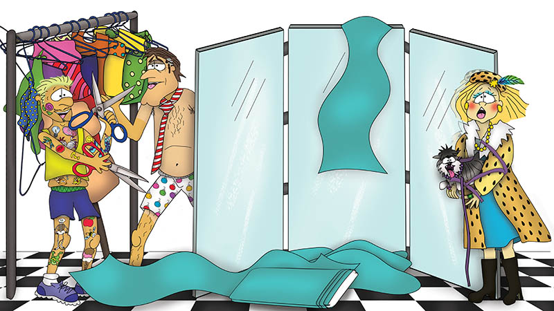 Bizzy Buddies - The Senator's New Clothes Snail's Pace Productions Vuja Day Writer Illustrator