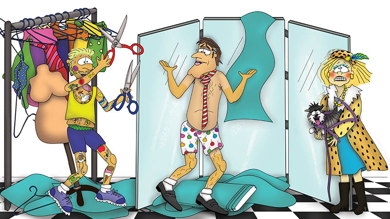 Bizzy Buddies - The Senator's New Clothes Snail's Pace Productions Vuja Day Writer Illustrator