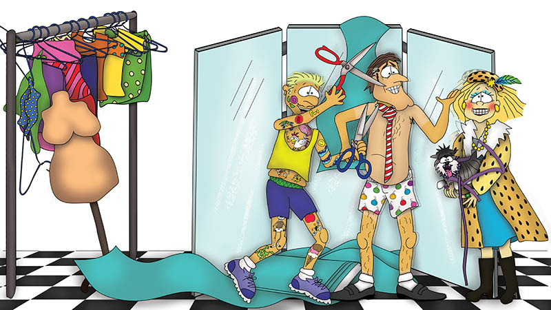 Bizzy Buddies - The Senator's New Clothes Snail's Pace Productions Vuja Day Writer Illustrator