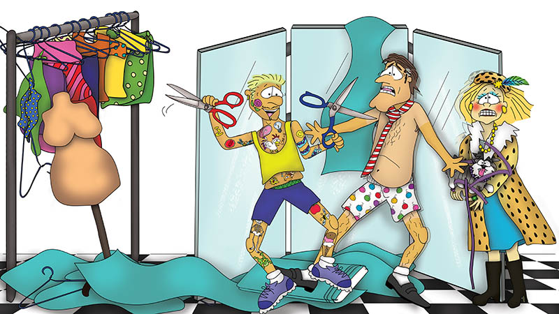 Bizzy Buddies - The Senator's New Clothes Snail's Pace Productions Vuja Day Writer Illustrator