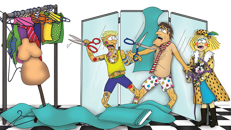 Bizzy Buddies - The Senator's New Clothes Snail's Pace Productions Vuja Day Writer Illustrator