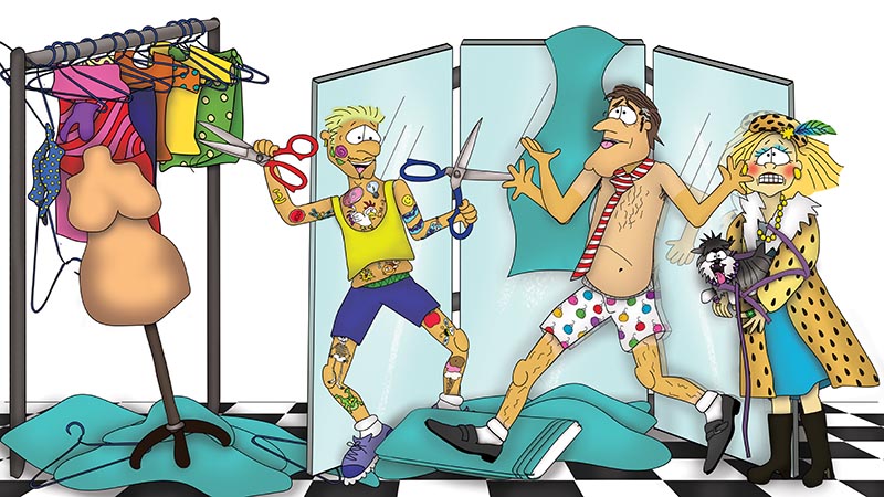 Bizzy Buddies - The Senator's New Clothes Snail's Pace Productions Vuja Day Writer Illustrator