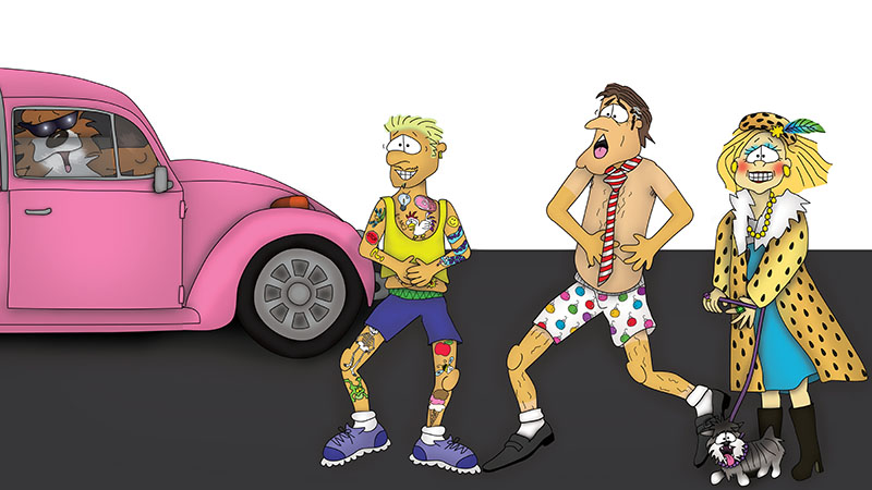 Bizzy Buddies - The Senator's New Clothes Snail's Pace Productions Vuja Day Writer Illustrator