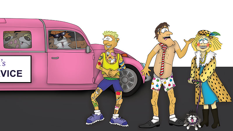 Bizzy Buddies - The Senator's New Clothes Snail's Pace Productions Vuja Day Writer Illustrator