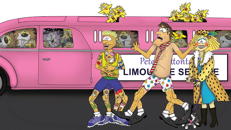 Bizzy Buddies - The Senator's New Clothes Snail's Pace Productions Vuja Day Writer Illustrator