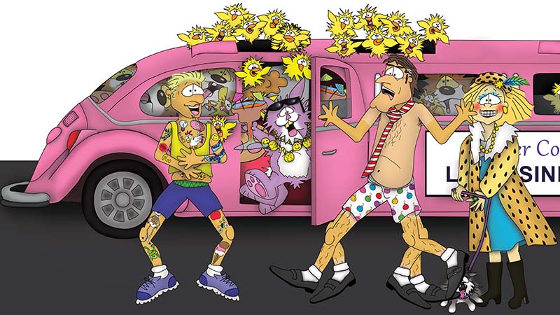 Bizzy Buddies - The Senator's New Clothes Snail's Pace Productions Vuja Day Writer Illustrator