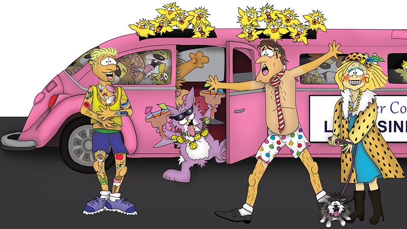 Bizzy Buddies - The Senator's New Clothes Snail's Pace Productions Vuja Day Writer Illustrator