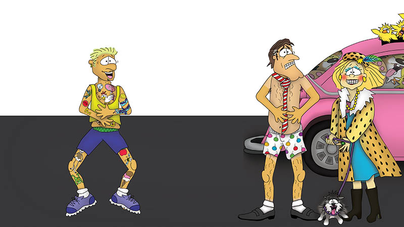 Bizzy Buddies - The Senator's New Clothes Snail's Pace Productions Vuja Day Writer Illustrator