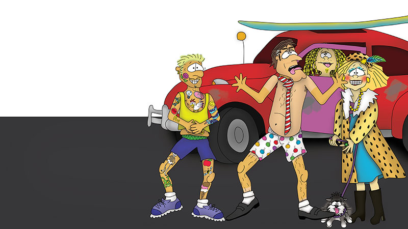 Bizzy Buddies - The Senator's New Clothes Snail's Pace Productions Vuja Day Writer Illustrator