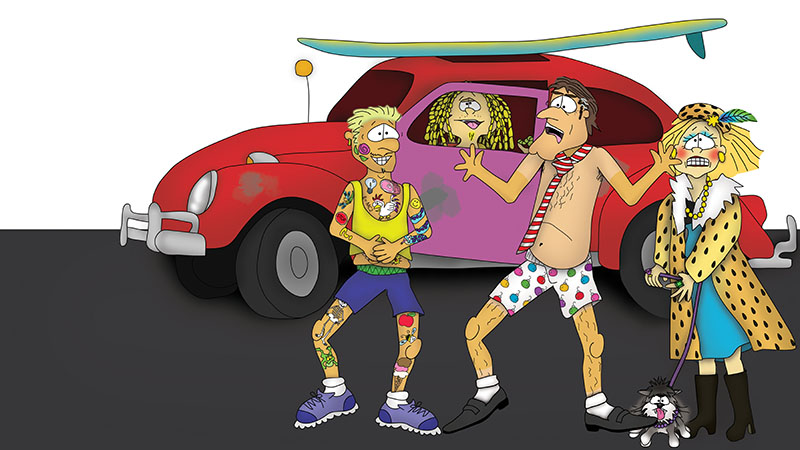 Bizzy Buddies - The Senator's New Clothes Snail's Pace Productions Vuja Day Writer Illustrator