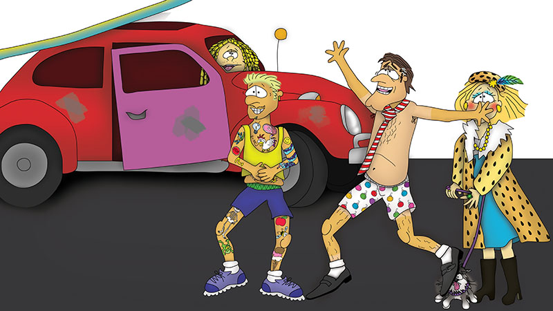 Bizzy Buddies - The Senator's New Clothes Snail's Pace Productions Vuja Day Writer Illustrator