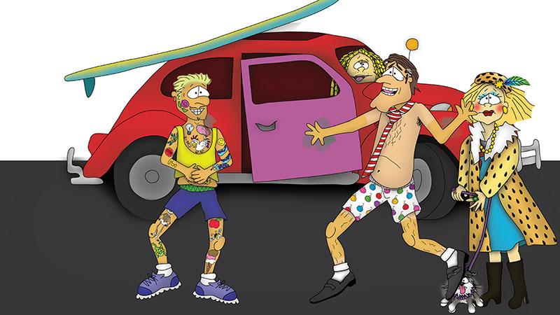 Bizzy Buddies - The Senator's New Clothes Snail's Pace Productions Vuja Day Writer Illustrator