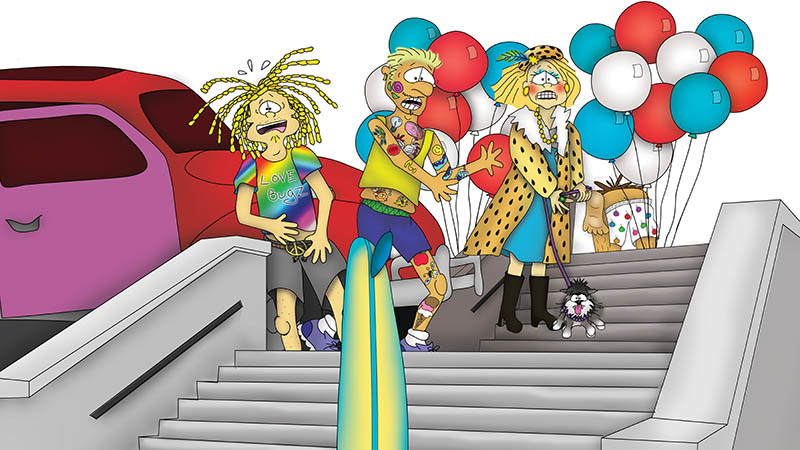 Bizzy Buddies - The Senator's New Clothes Snail's Pace Productions Vuja Day Writer Illustrator