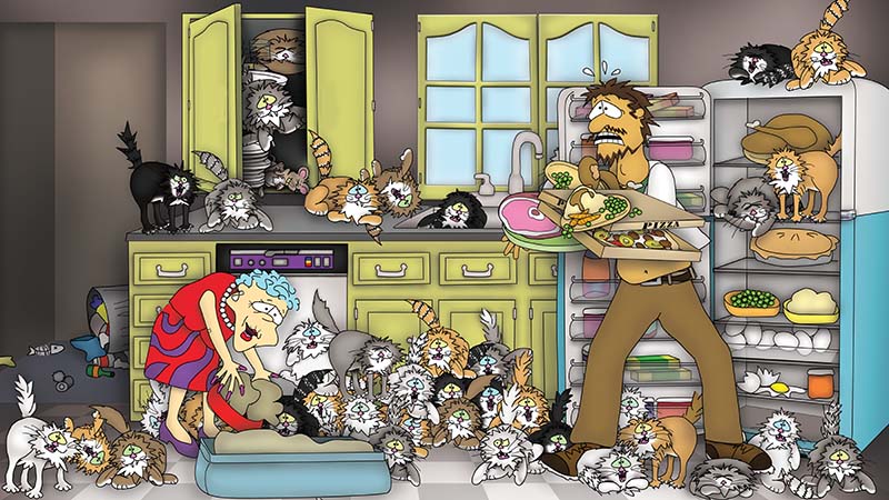 Bizzy Buddies - The Cat Whisperer Vuja Day