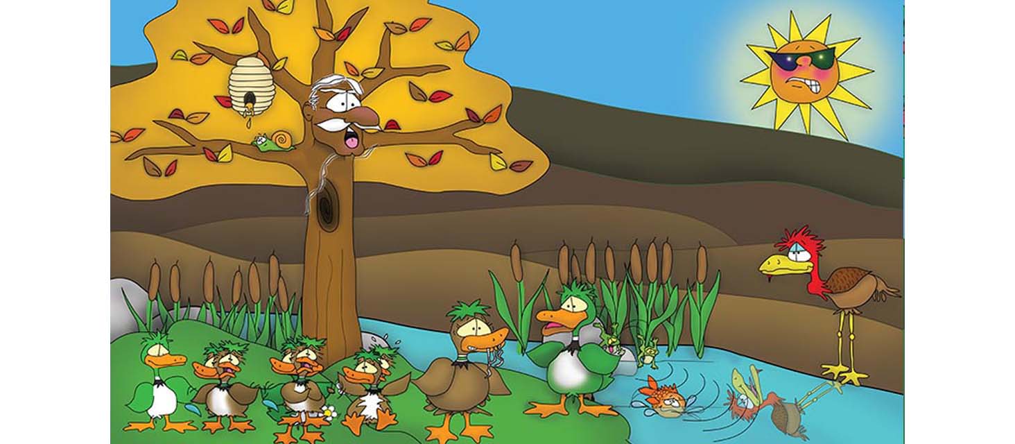 Duckling Space Aliens The Bizzy Buddies Snail's Pace Productions Vuja Day Artist Author Comedy