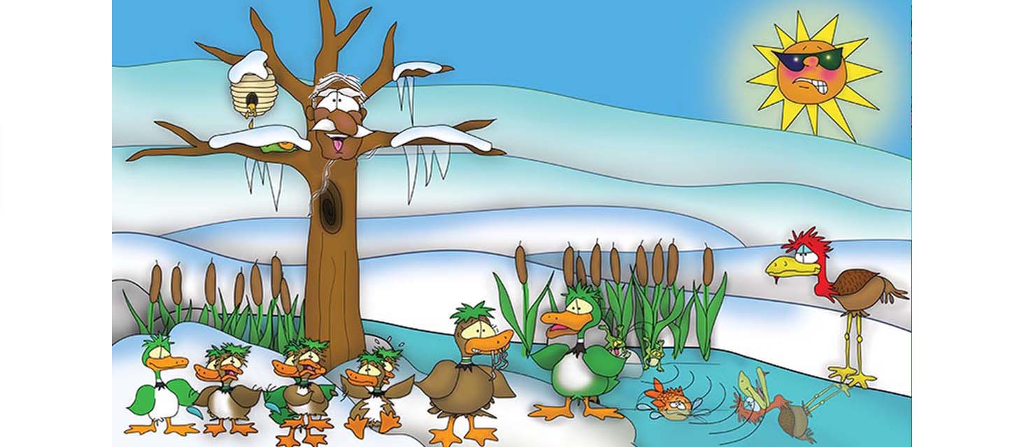 Duckling Space Aliens The Bizzy Buddies Snail's Pace Productions Vuja Day Artist Author Comedy