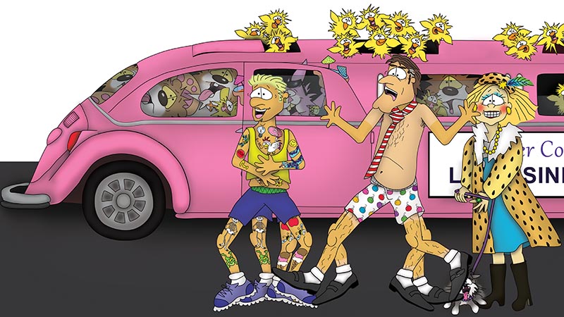Senators New Clothes The Bizzy Buddies Snail's Pace Productions Vuja Day Artist Author Comedy