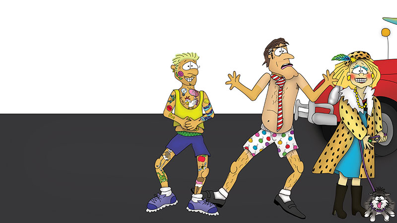Senators New Clothes The Bizzy Buddies Snail's Pace Productions Vuja Day Artist Author Comedy