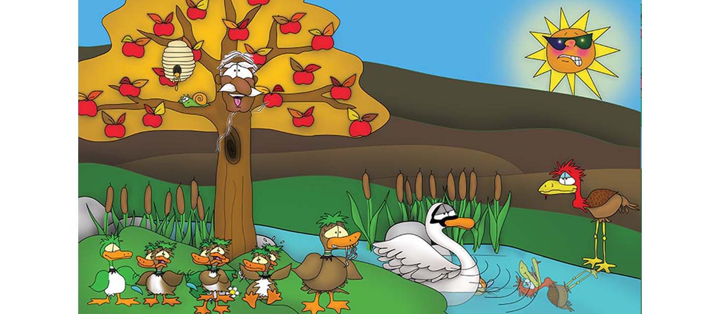 Duckling Space Aliens The Bizzy Buddies Snail's Pace Productions Vuja Day Artist Author Comedy