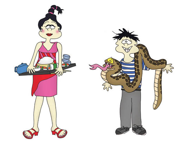 Sakura Yoshinaga Bizzy Buddies Snail's Pace Productions Vuja Day Writer Illustrator